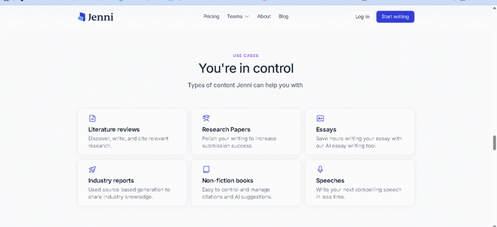  use cases