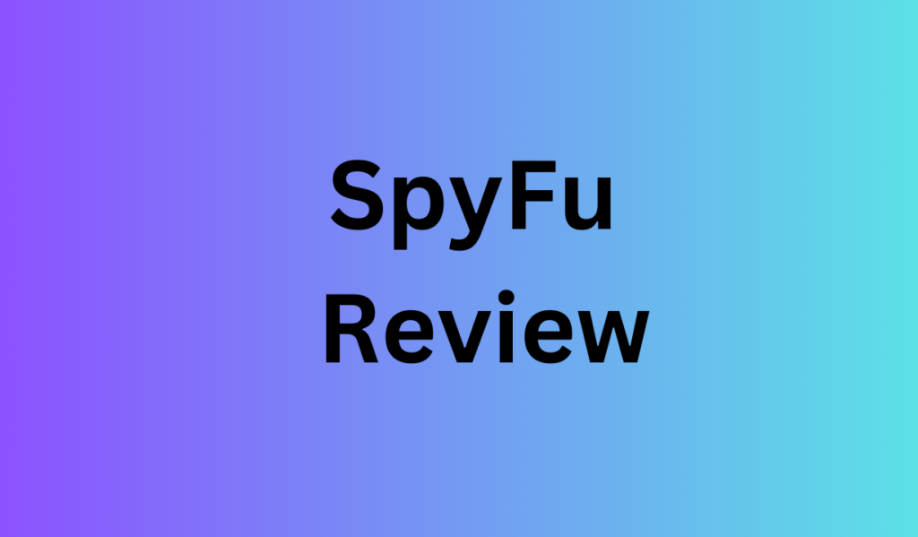 Spyfu Review