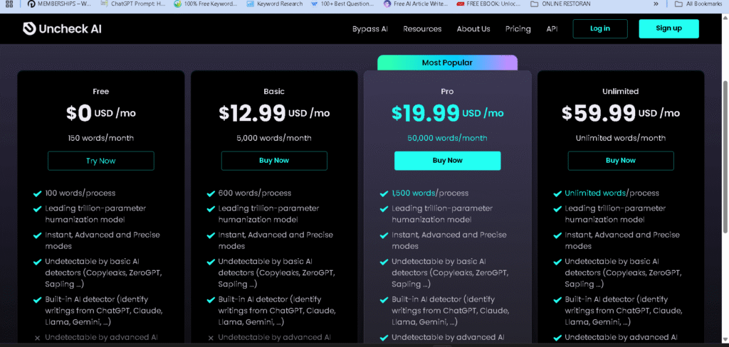 Uncheck ai-price page