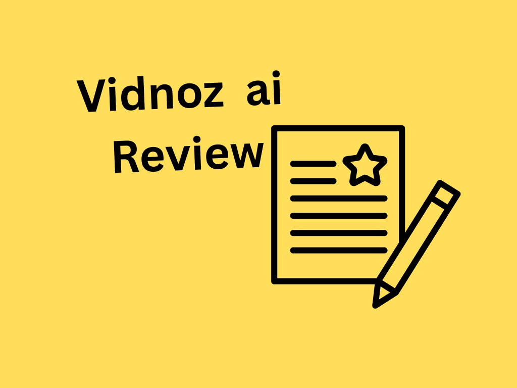 Vidnoz ai review 