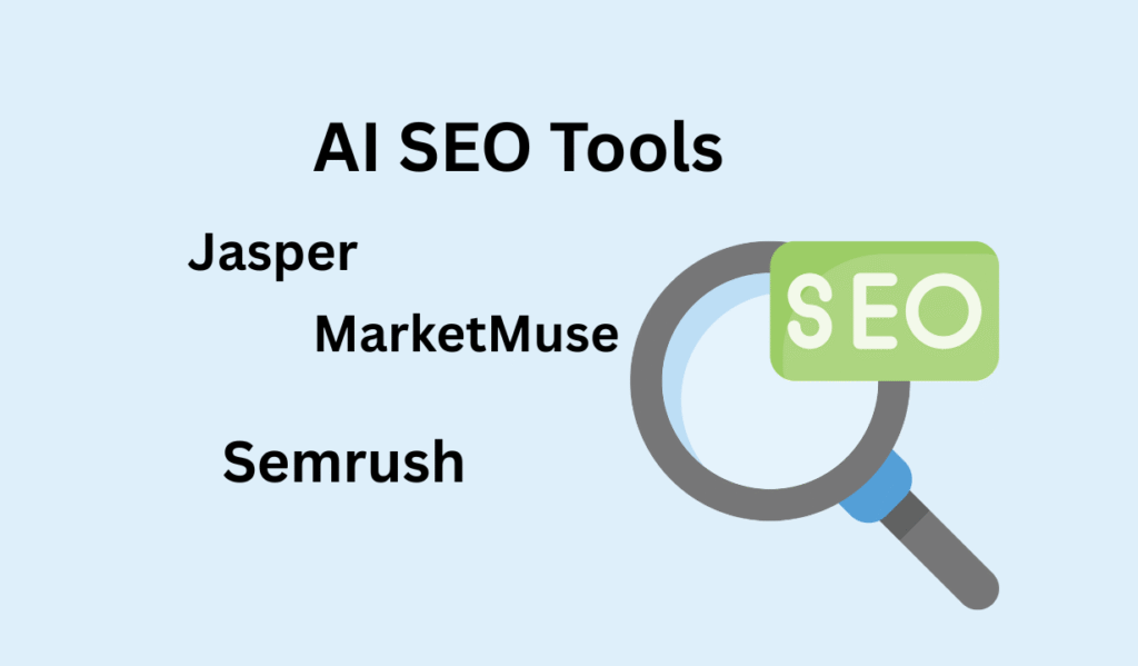 AI SEO Tools marketmuse,jasper,semrush