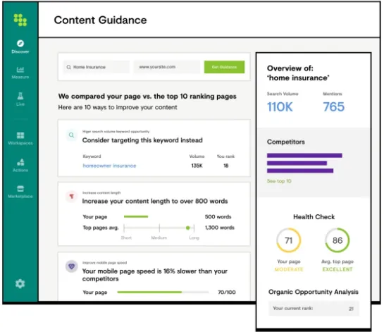 content guidance