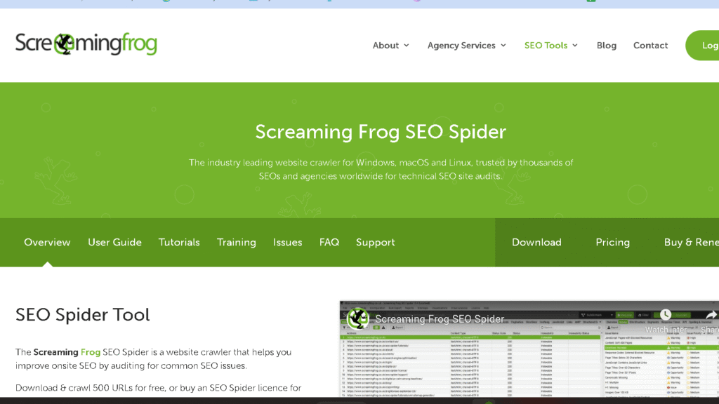 Screaming Frog