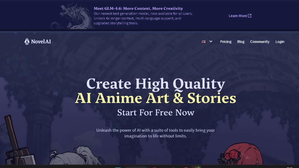 Novel AI Novel Writing Software