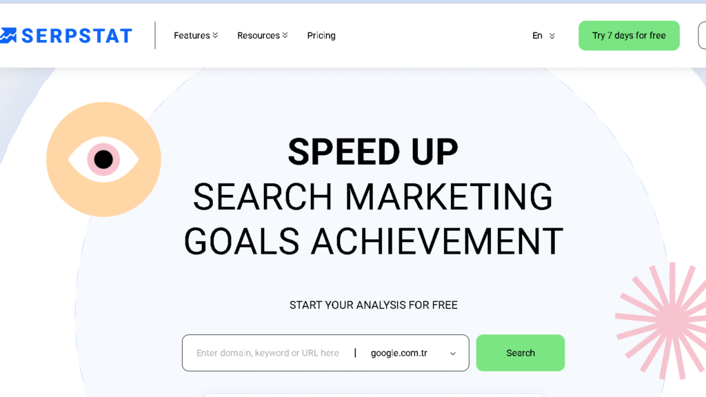 Ubersuggest alternative Serpstat