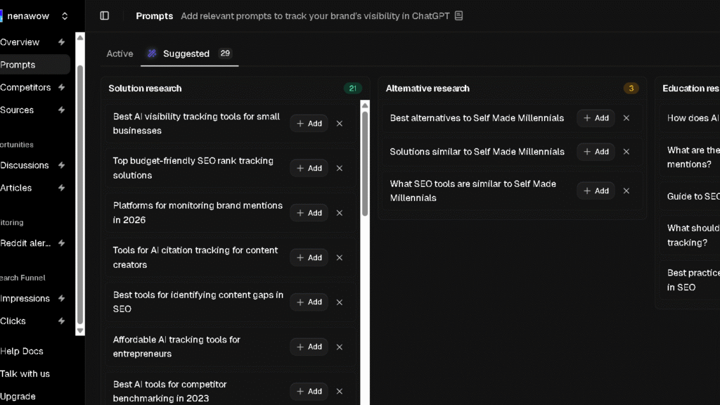 GetAirefs prompts feature