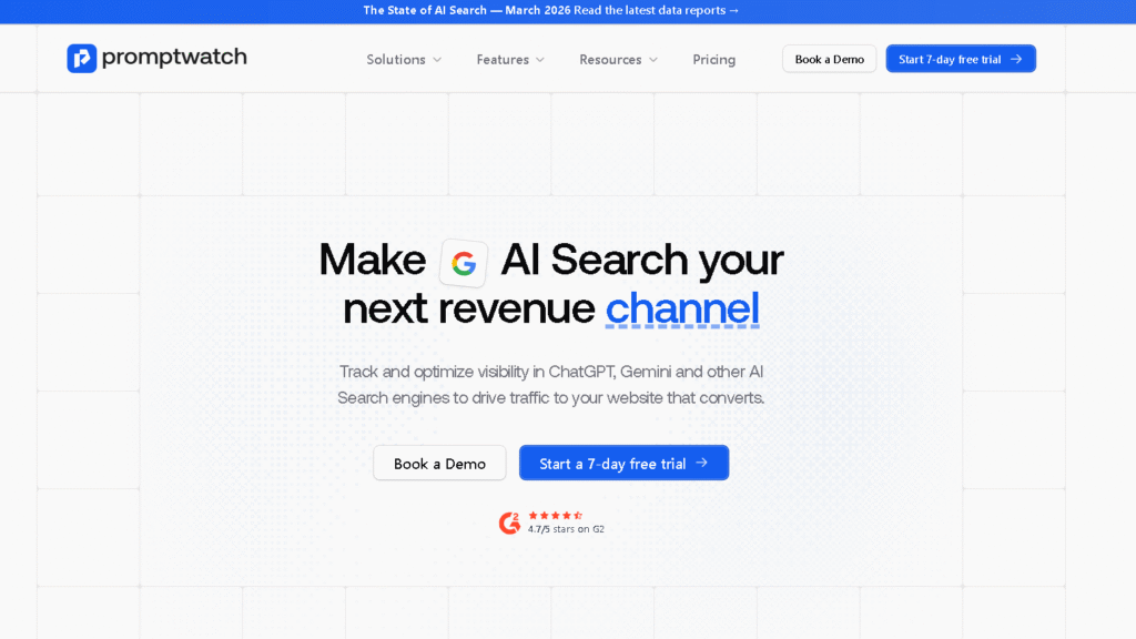 Claude seo ckecking sowtware Promptwatch
