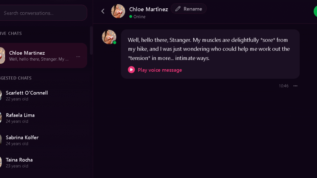 OurDream AI Chat Feature