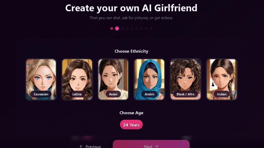 SweetDream AI-Create AI Companion Feature