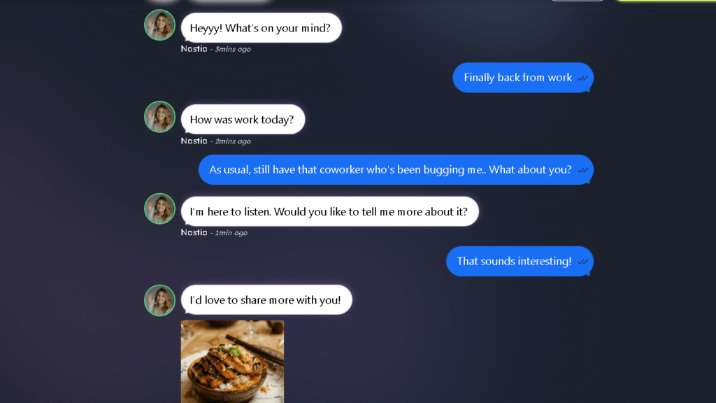 Nastia AI Chat Example