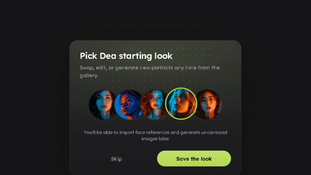 Create Character Feature