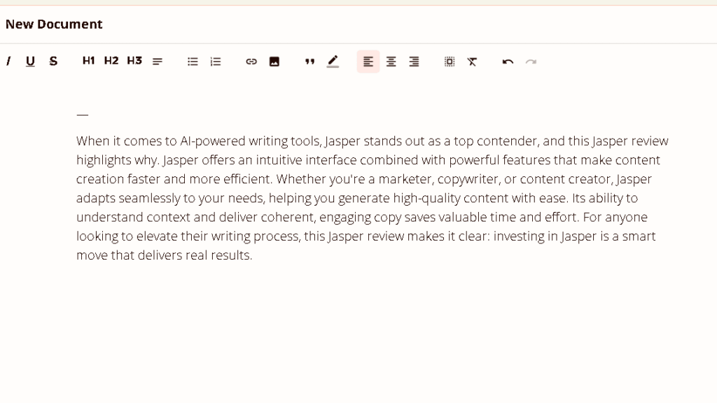 Rytr Writing Example