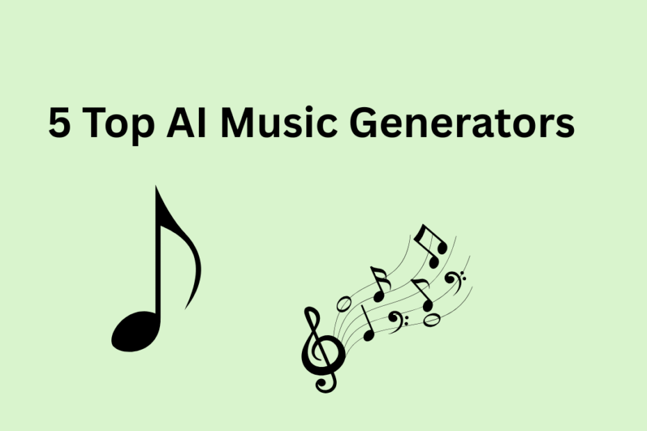 5 Top AI Music Generators