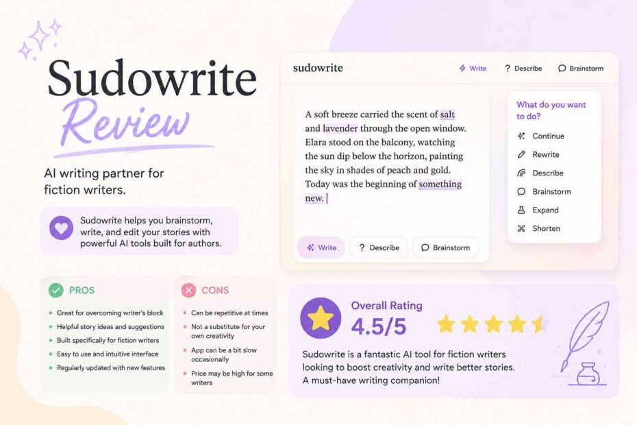 sudowrite review