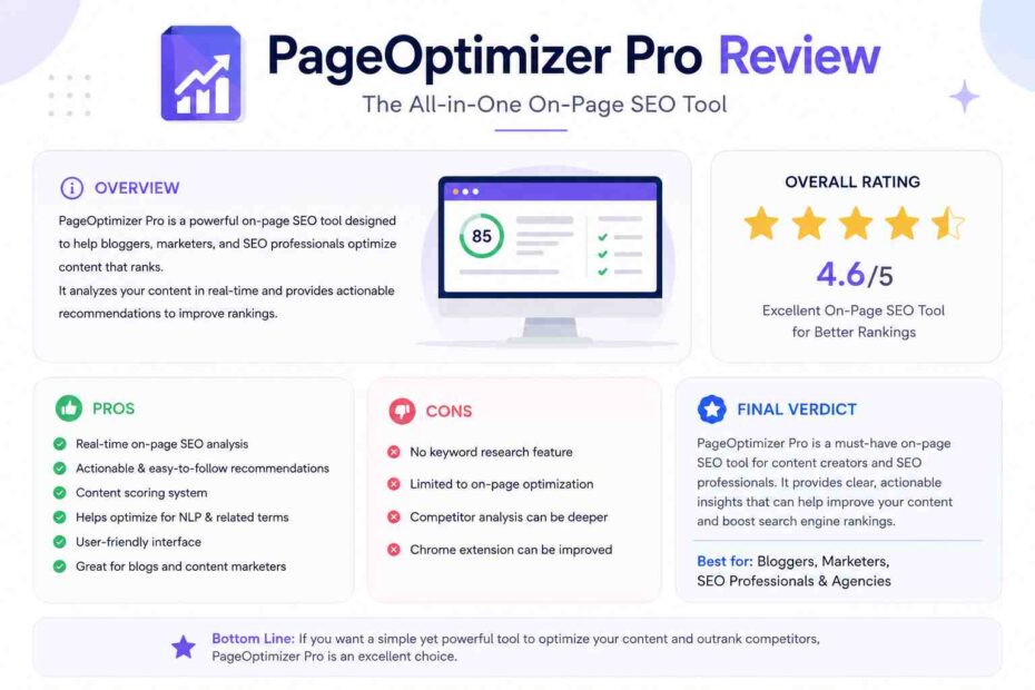 PageOptimizer Pro Review
