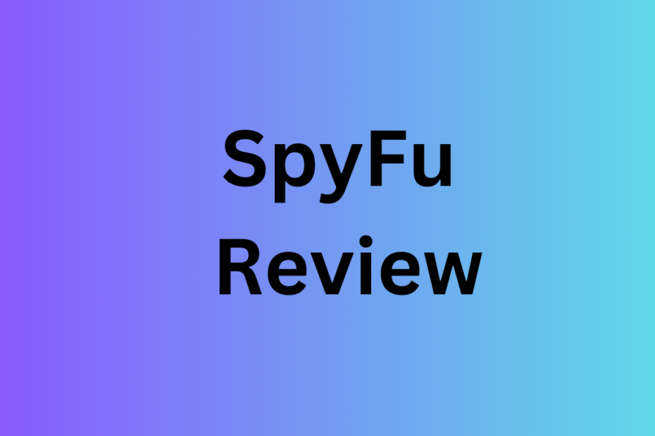 Spyfu Review