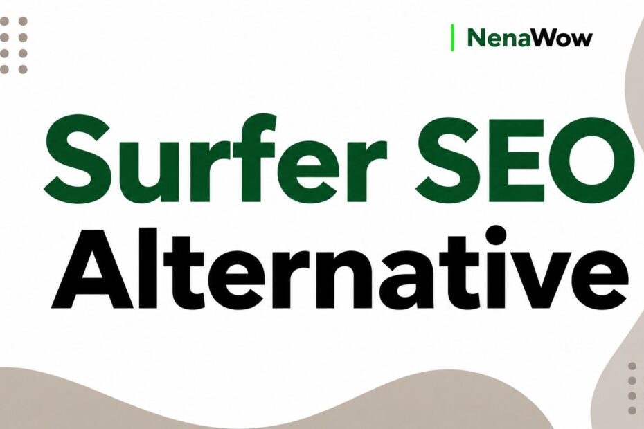Surfer SEO Alternative