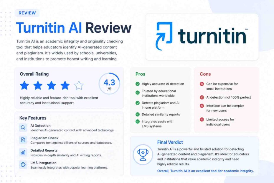 turnitin ai review