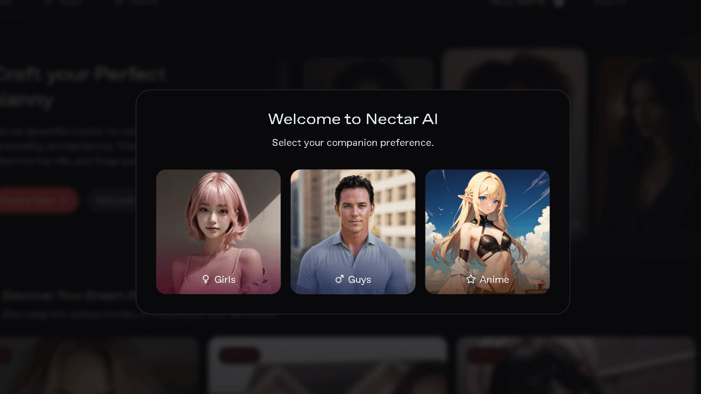 Candy ai alternative Nectar ai