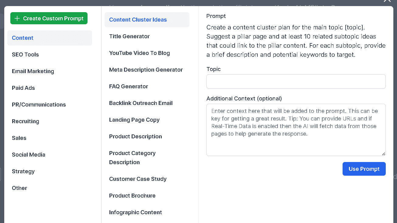 Koala prompt library