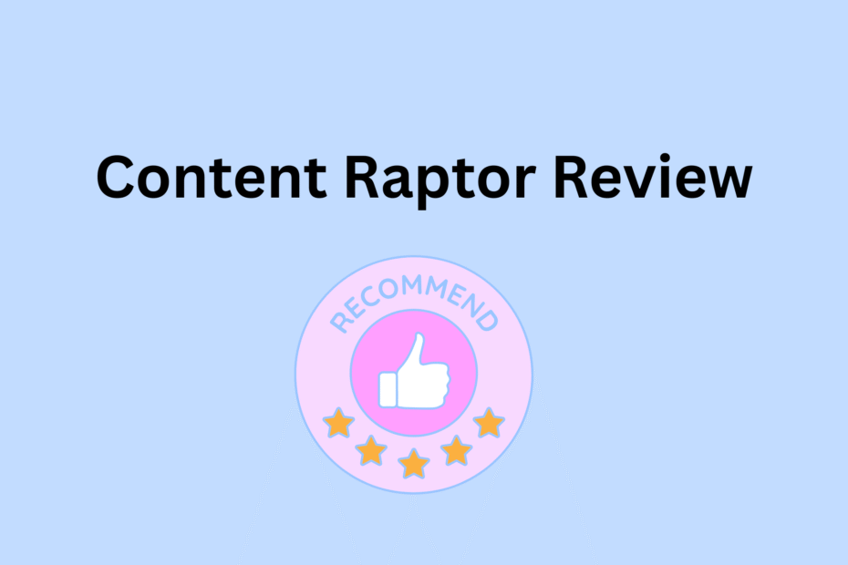 Content Raptor Review