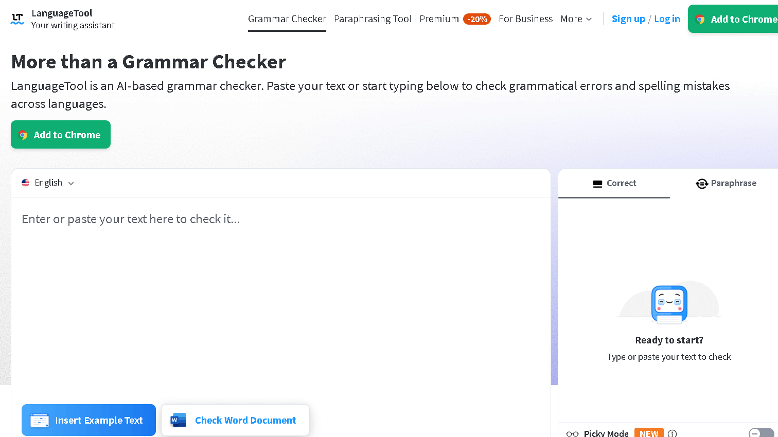 Grammarly alternative LanguageTool