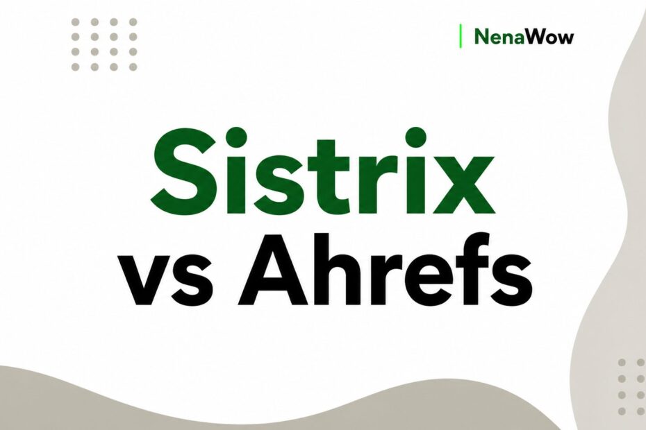 Sistrix vs Ahrefs
