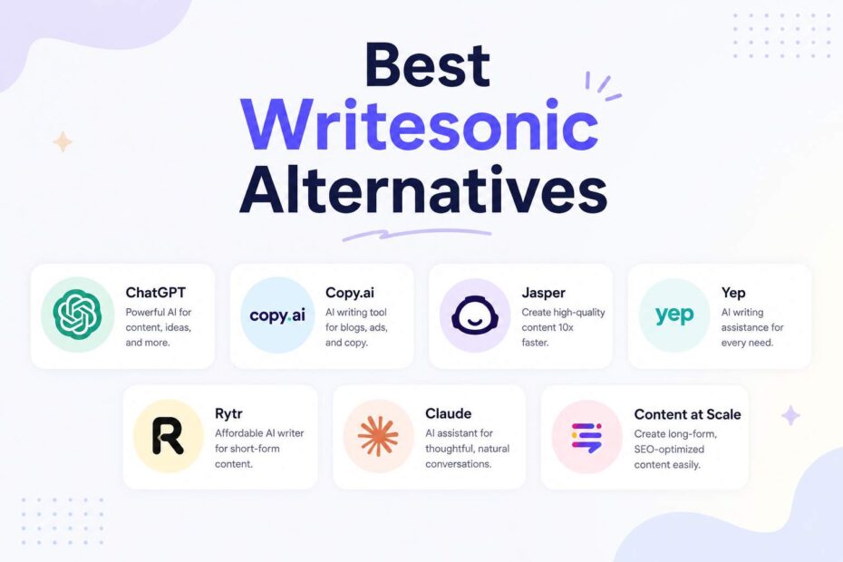 best writesonic alternatives