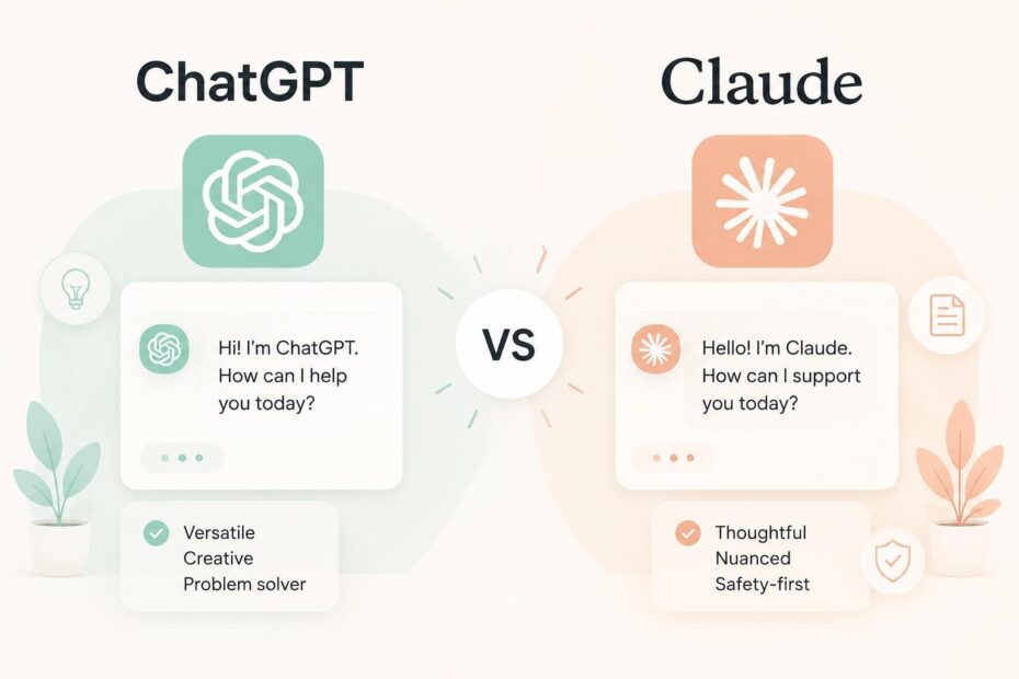 Chatgpt vs claude