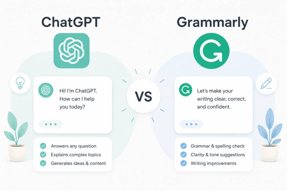 ChatGPT vs Grammarly