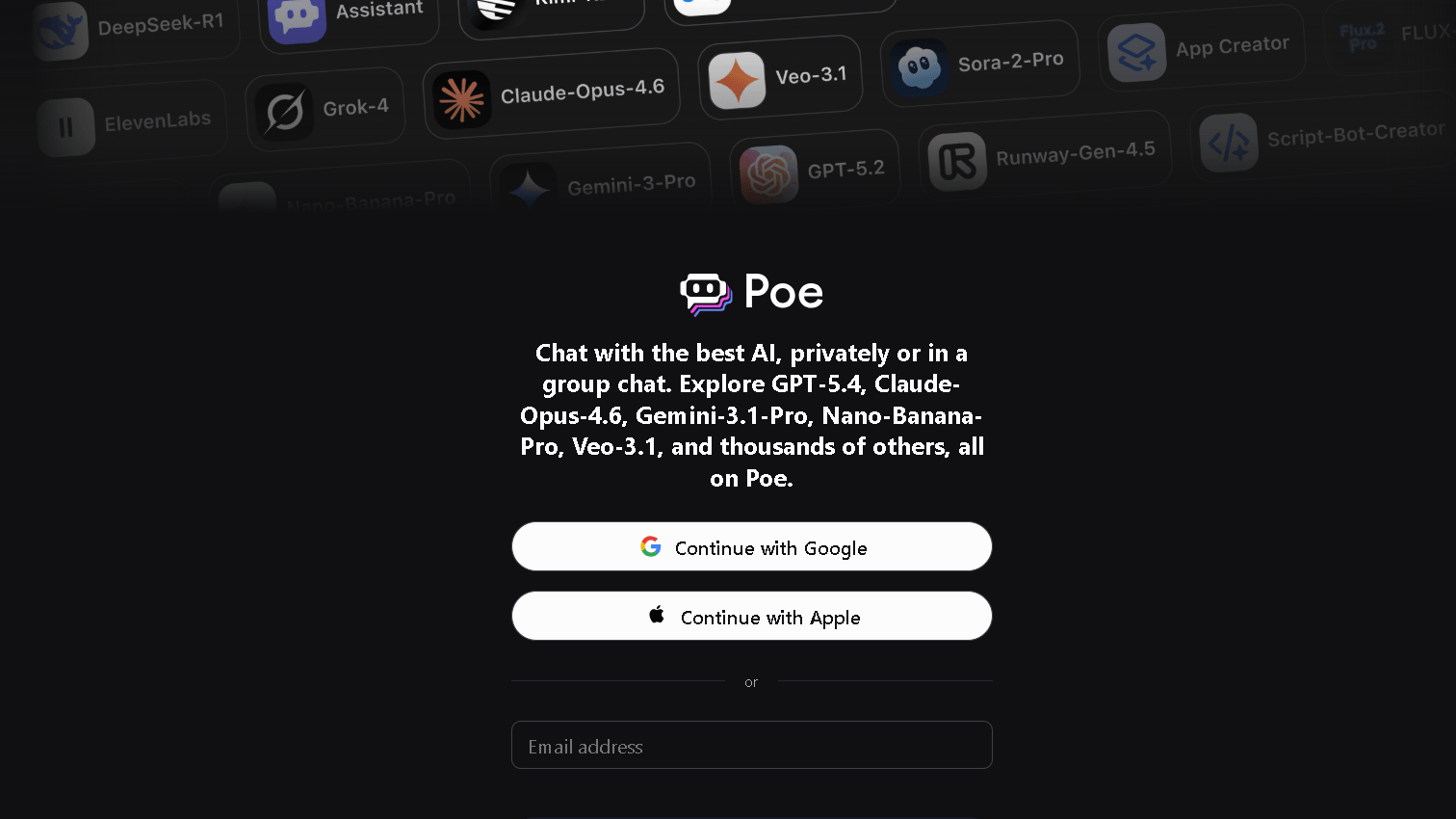 Character AI Alternative Poe