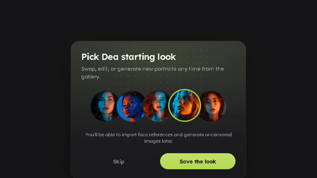Create Character Feature
