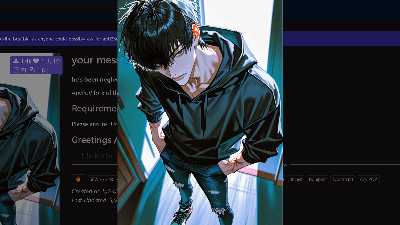 My AI Companion Ed on Chub AI