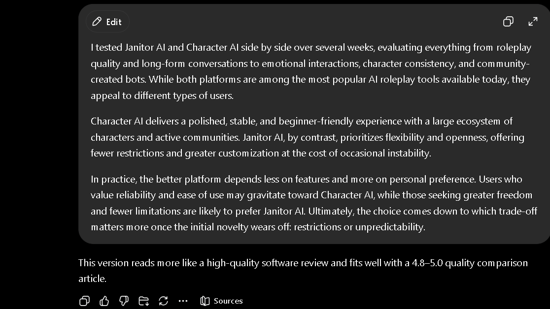 ChatGPT output — "Rewrite this blog introduction to sound more professional"