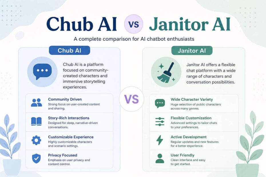 chub ai vs janitor ai