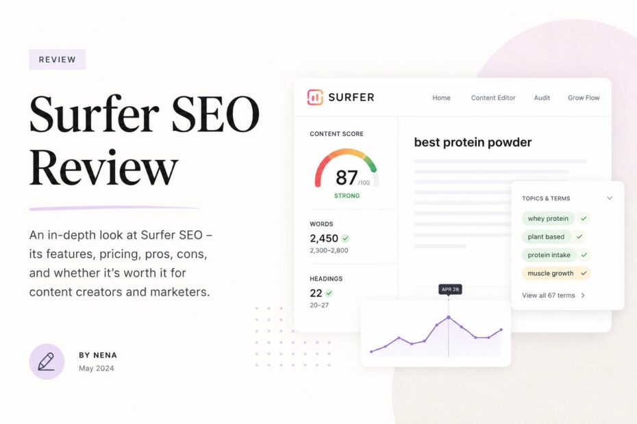 Surfer SEO Review