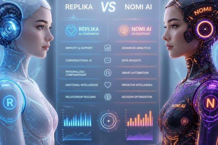 Replika vs Nomi AI