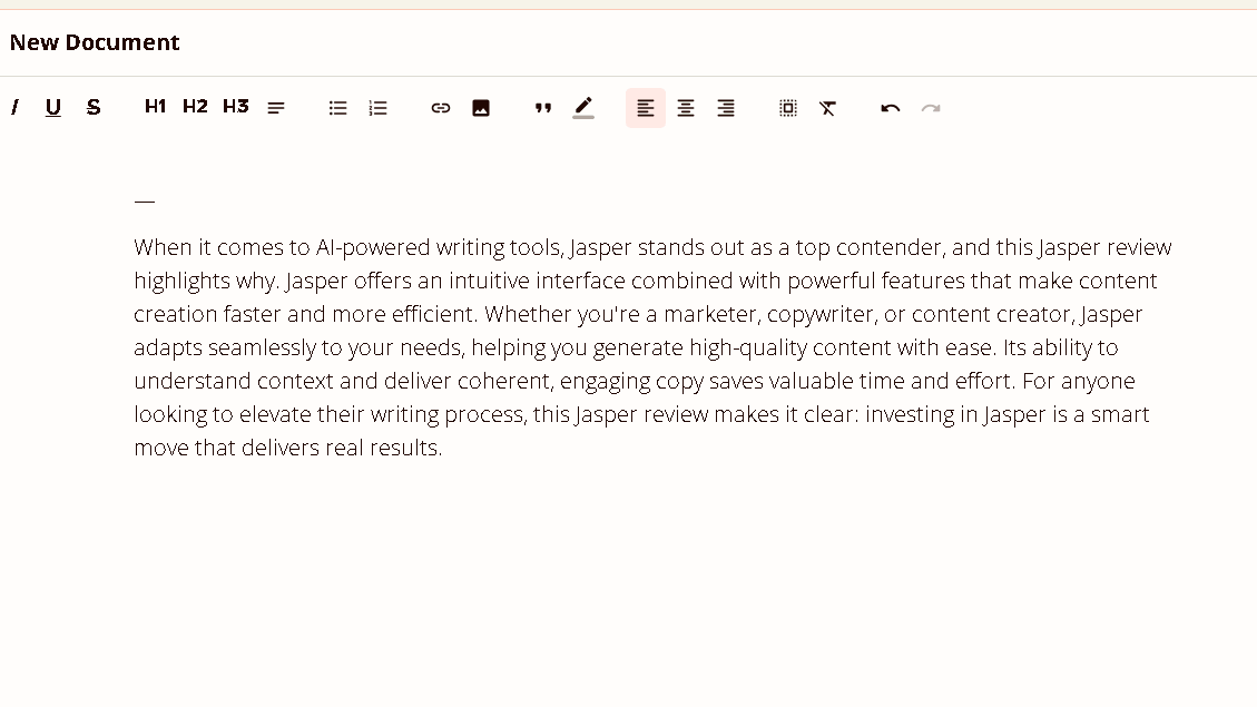 Writing Example