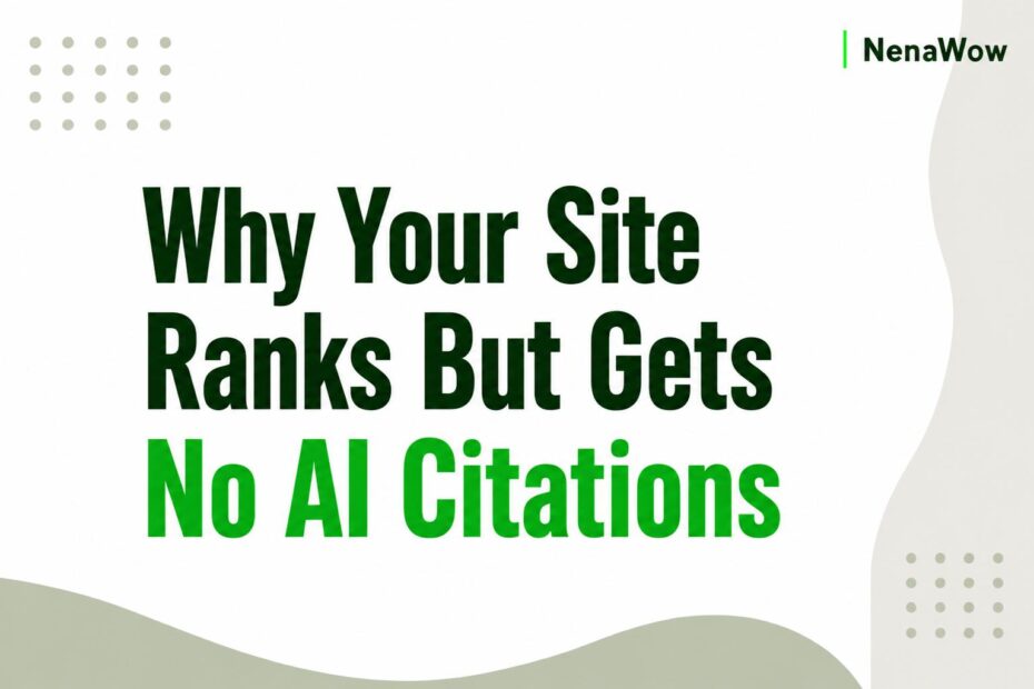 Why Your Site Ranks But Gets No AI Citations