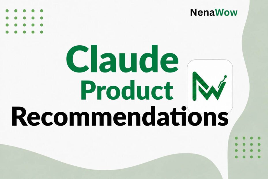 Claude product recommendations